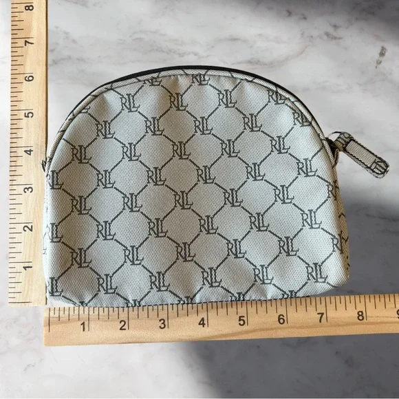 Ralph Lauren VINTAGE Monogram Cosmetic Bag - Picture 7 of 7